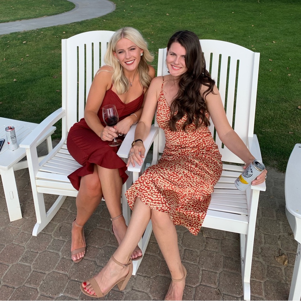 Silky Leopard Le Miel Midi Dress. Size Small